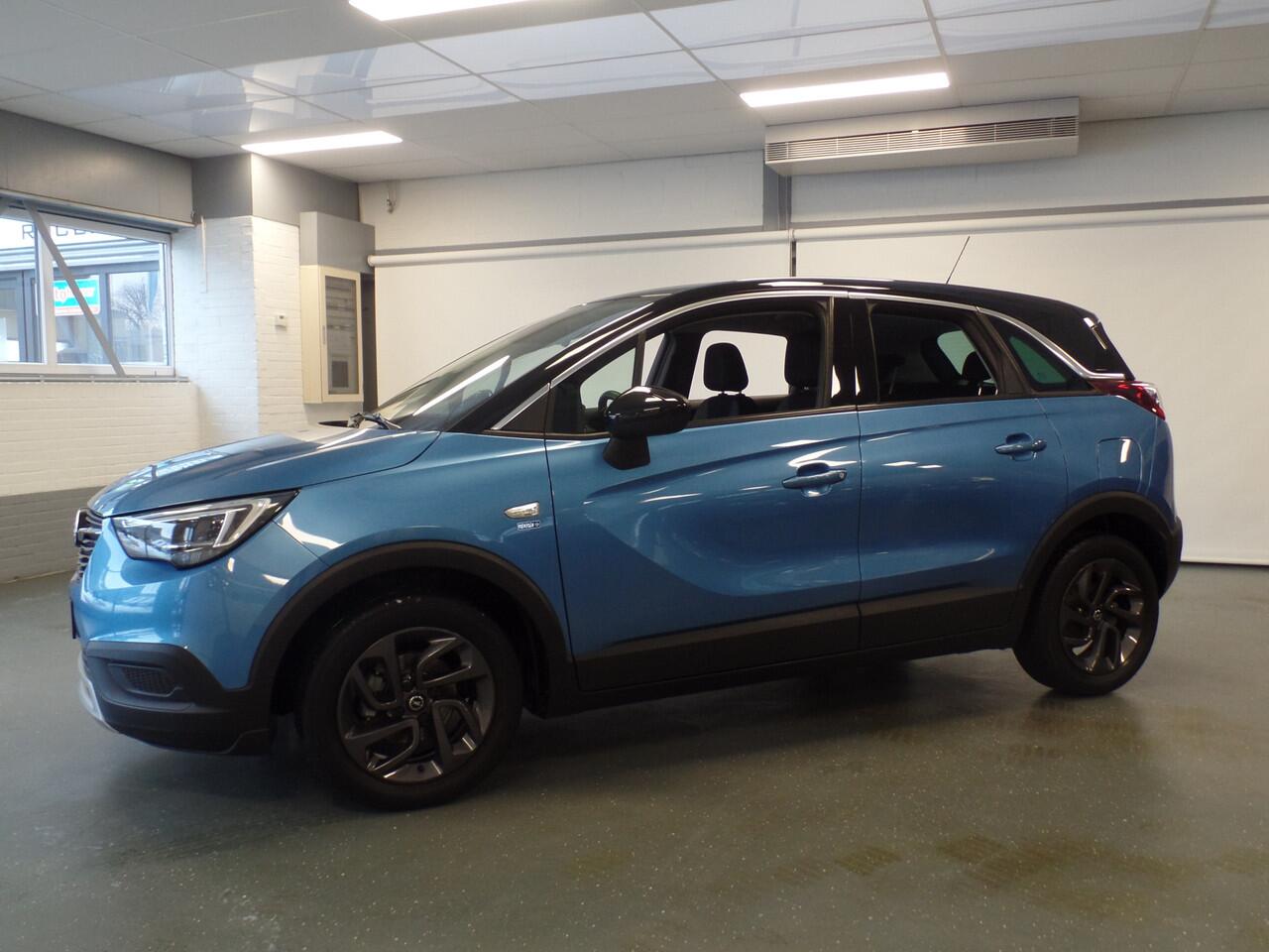 Opel Crossland X 1.2 Edition 2020, Airco, Cruise controle, Elek ramen V/A, Led verlichting, Apple carplay, Lm velgen 16'', Nederlandse auto 48.000km!! Bovag afleverpakket 695,-