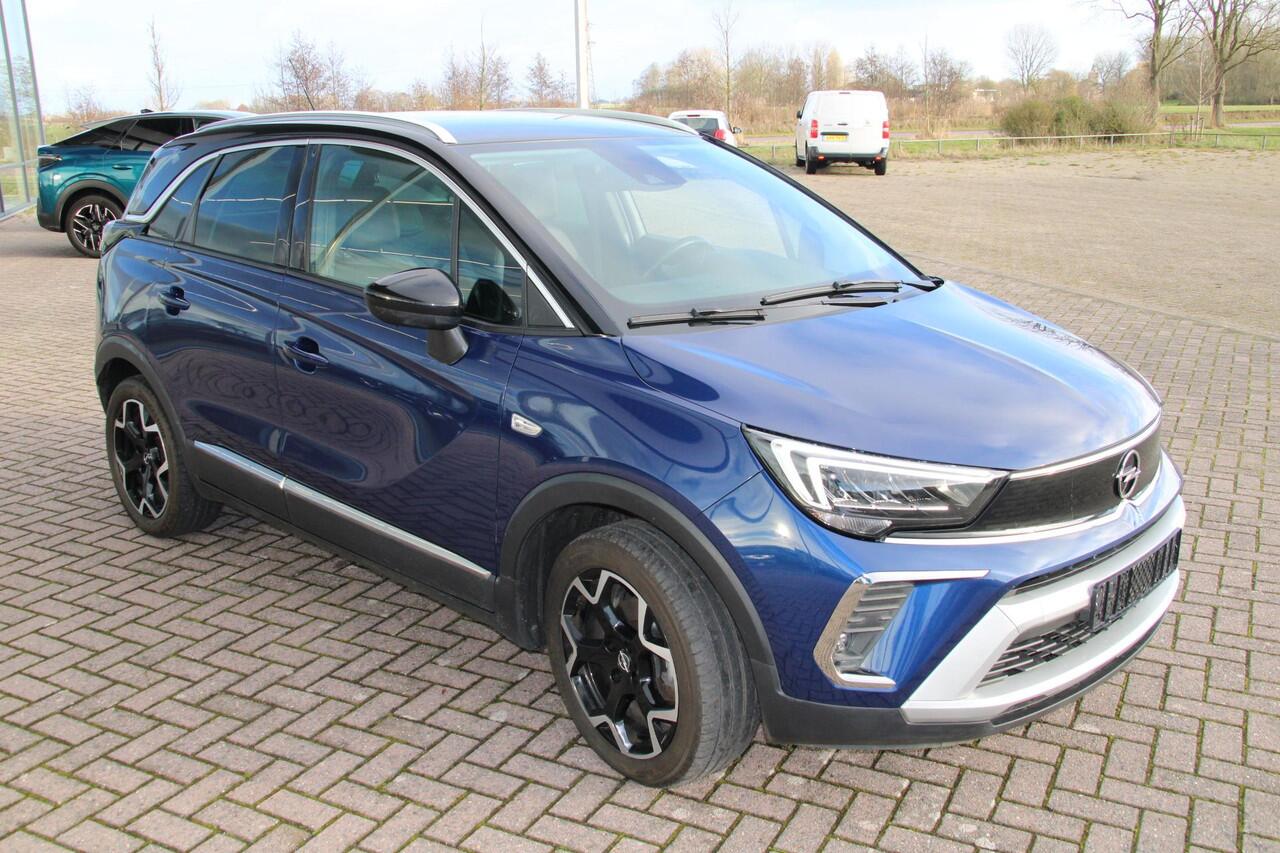 Opel Crossland X 1.2 Turbo 130pk Ultimate Automaat Leer Airco Navi Camera Carplay Uniek!