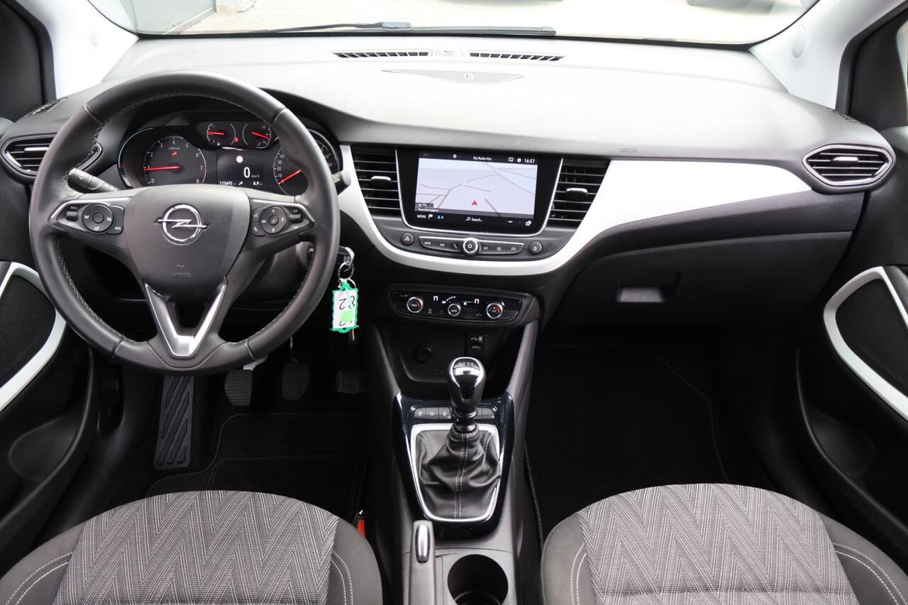 Opel Crossland X 1.2 Turbo Edition 2020 1e Eigenaar | NL-Auto | Dealer Onderh | BTW | Camera | Navi | Half Leder | Cruise | Full Led | PDC