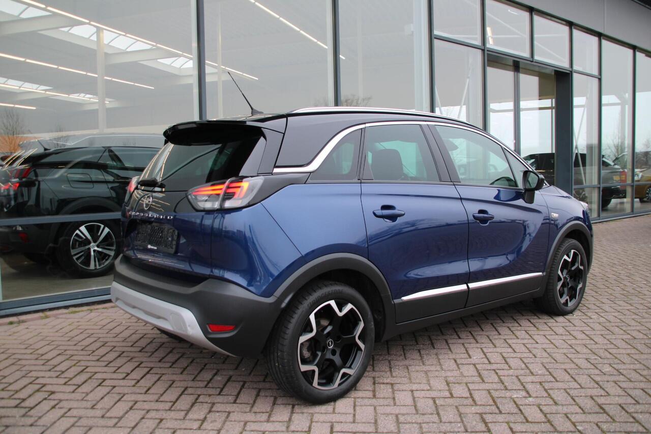 Opel Crossland X 1.2 Turbo 130pk Ultimate Automaat Leer Airco Navi Camera Carplay Uniek!