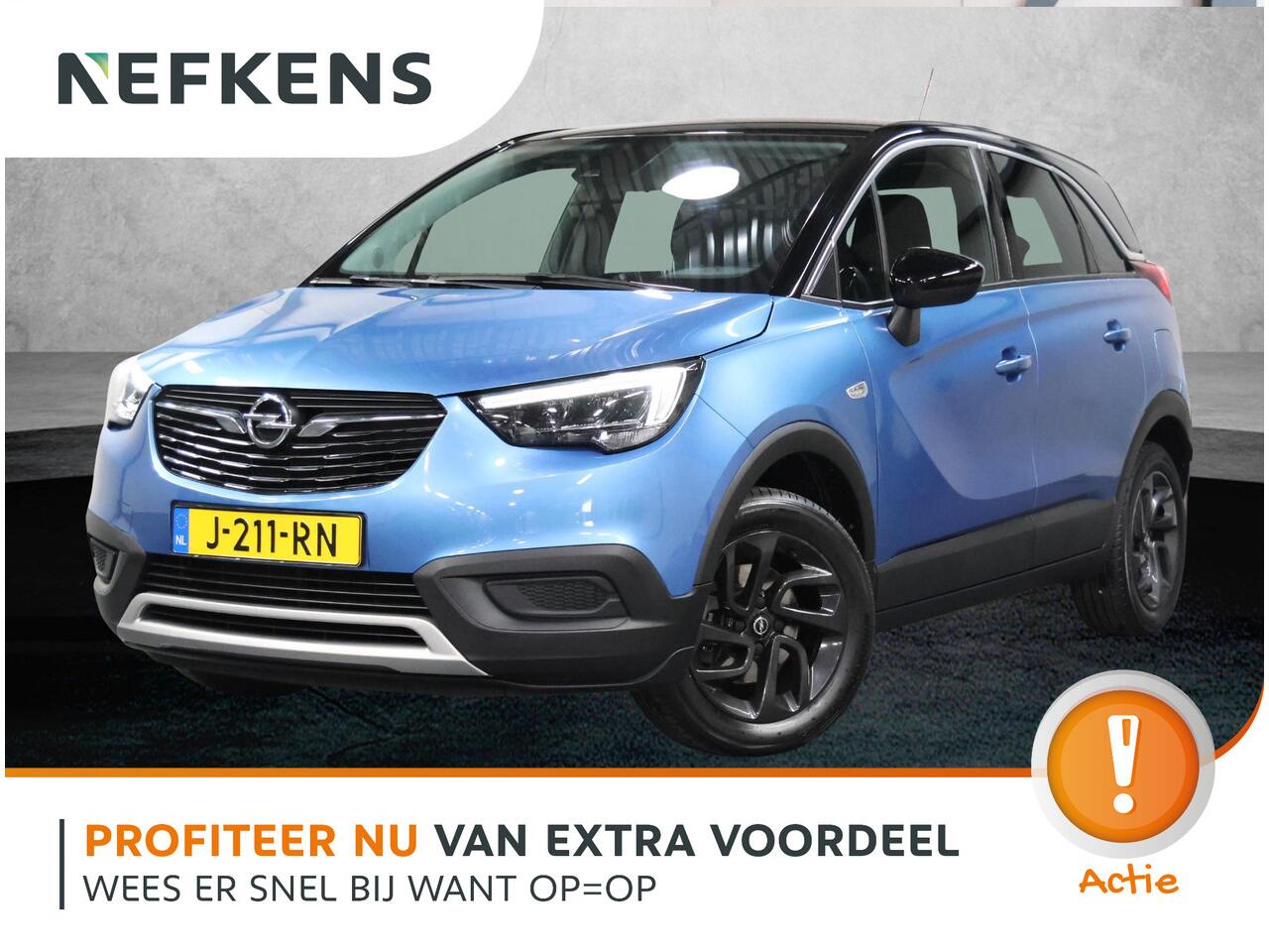 Opel Crossland X 110PK Edition 2020 | 1ste eigenaar | AppleCarplay/Android Auto | Airco | 16"LMV | Two-Tone | Isofix | Privacy Glass | Goed Onderhouden! |