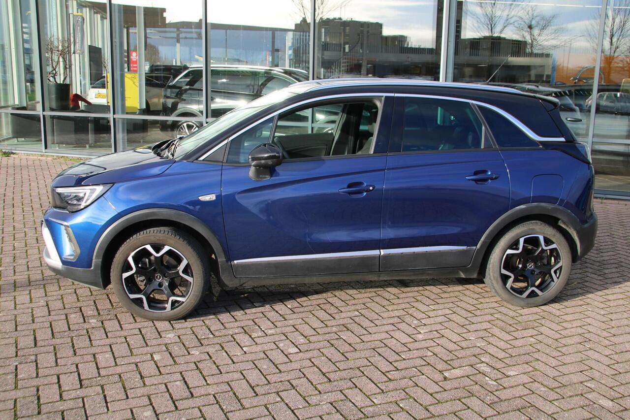 Opel Crossland X 1.2 Turbo 130pk Ultimate Automaat Leer Airco Navi Camera Carplay Uniek!