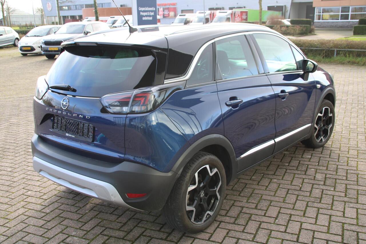 Opel Crossland X 1.2 Turbo 130pk Ultimate Automaat Leer Airco Navi Camera Carplay Uniek!