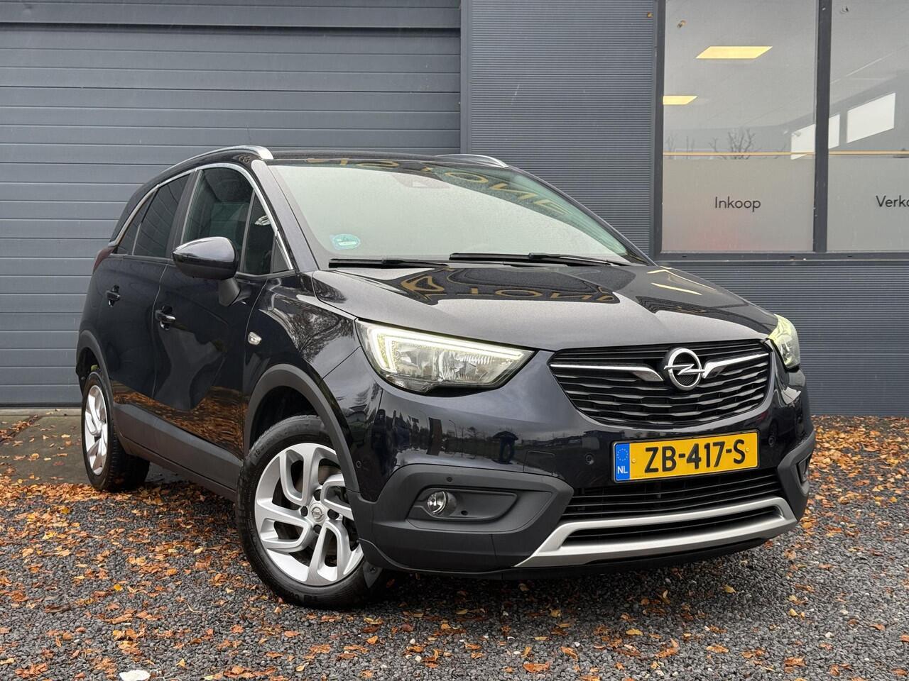 Opel Crossland X 1.2 Turbo Innovation 1e Eigenaar,110pk,Clima,Cruise,Carplay,Camera,PDC V+A,Navi,Elek ramen,D-riem v.v. in 2024,N.A.P,6 Bak,APK tot 04-2027