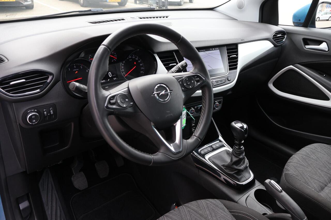 Opel Crossland X 1.2 Turbo Edition 2020 1e Eigenaar | NL-Auto | Dealer Onderh | BTW | Camera | Navi | Half Leder | Cruise | Full Led | PDC