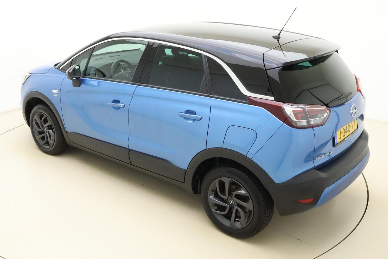 Opel Crossland X 1.2 Turbo Edition 2020 110pk | Airco | Cruise Control | Lichtmetalen Velgen | Apple Carplay - Android Auto | Zwart Dak