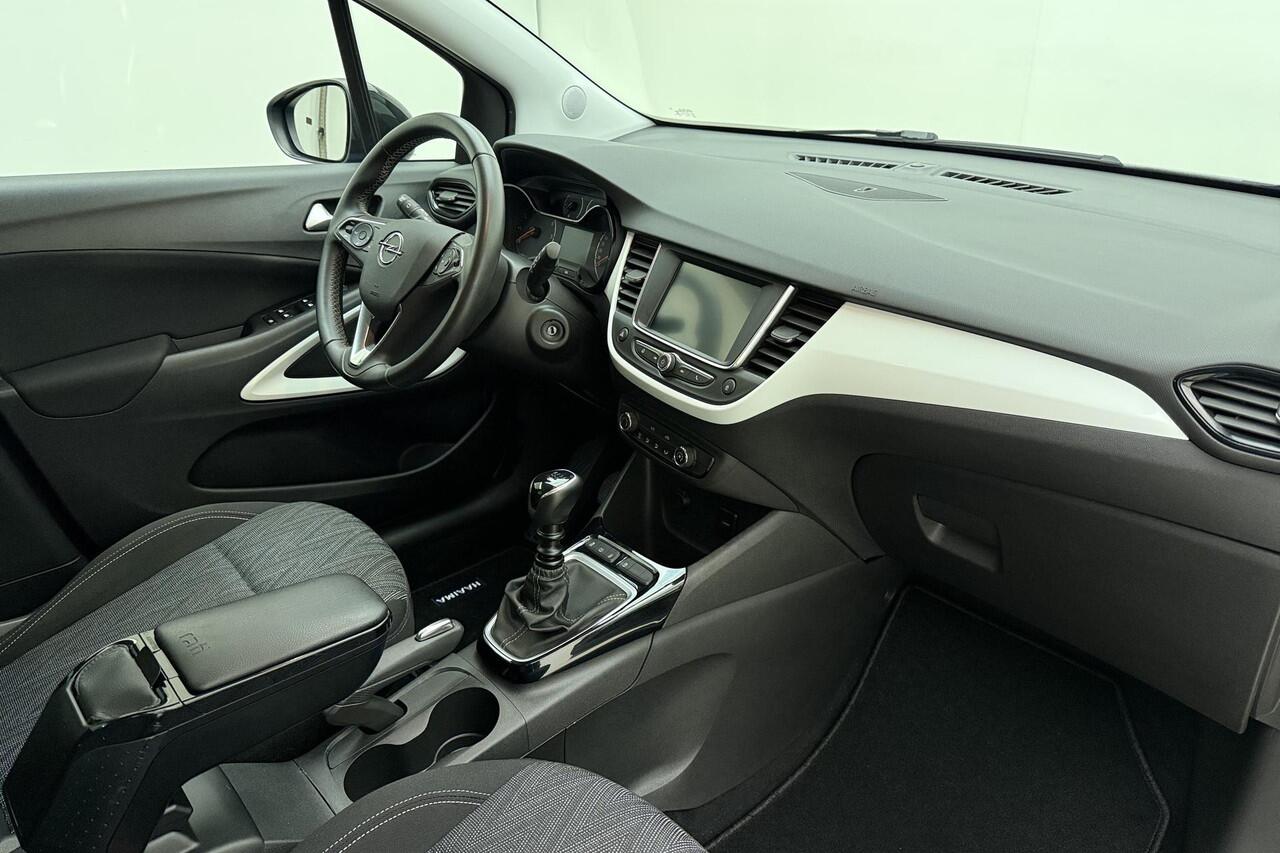 Opel Crossland X 1.2 Turbo Edition 2020 110pk | Airco | Cruise Control | Lichtmetalen Velgen | Apple Carplay - Android Auto | Zwart Dak