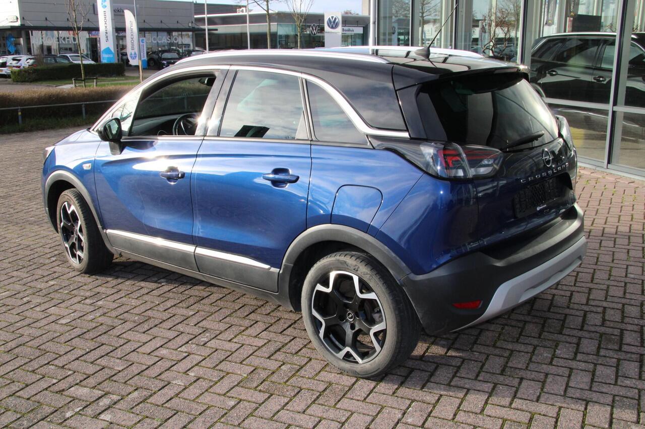 Opel Crossland X 1.2 Turbo 130pk Ultimate Automaat Leer Airco Navi Camera Carplay Uniek!