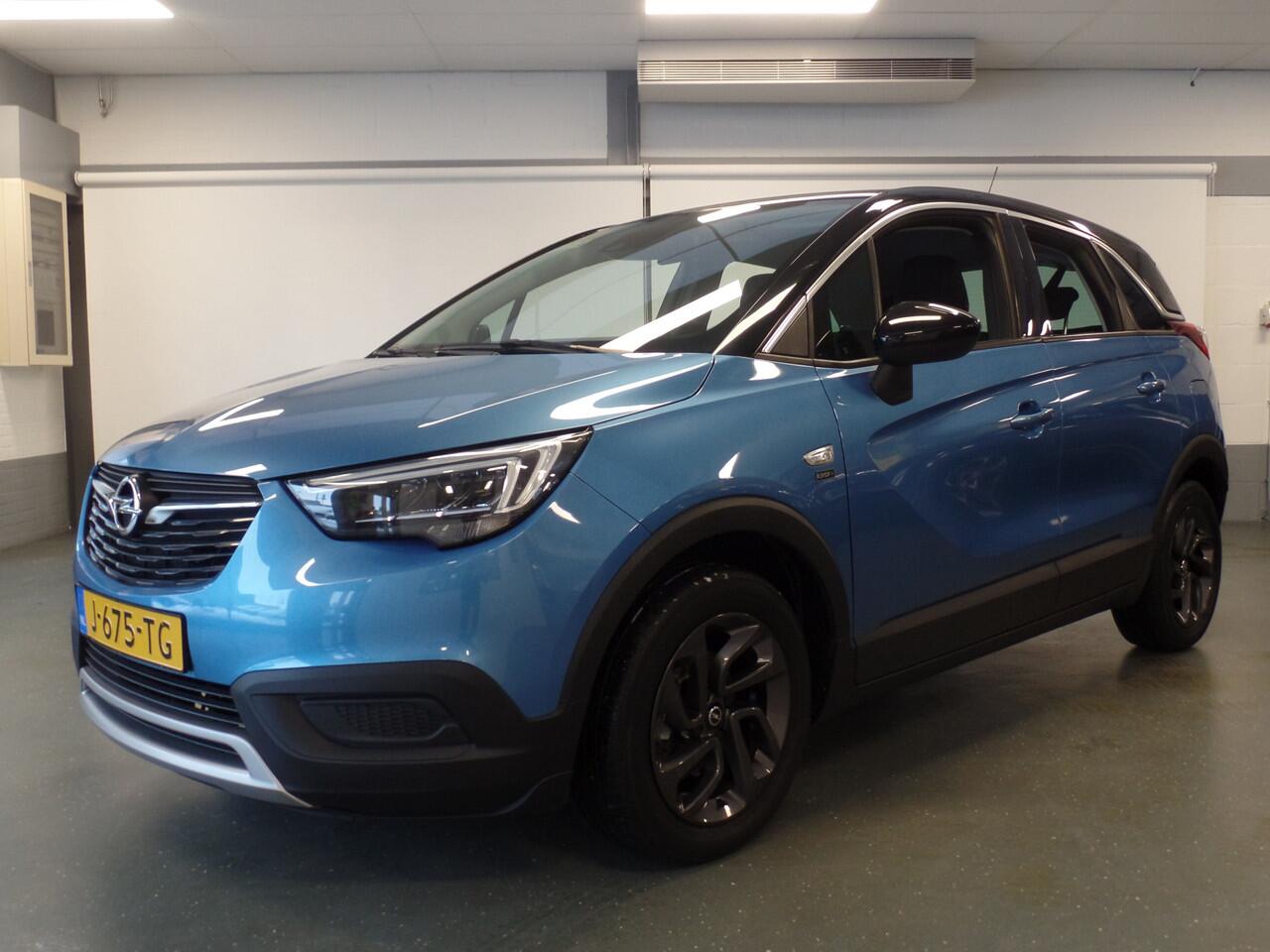 Opel Crossland X 1.2 Edition 2020, Airco, Cruise controle, Elek ramen V/A, Led verlichting, Apple carplay, Lm velgen 16'', Nederlandse auto 48.000km!! Bovag afleverpakket 695,-