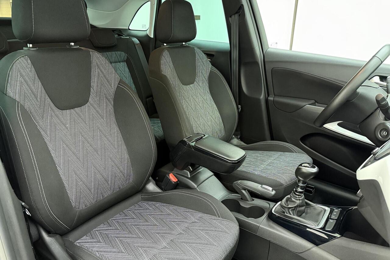 Opel Crossland X 1.2 Turbo Edition 2020 110pk | Airco | Cruise Control | Lichtmetalen Velgen | Apple Carplay - Android Auto | Zwart Dak