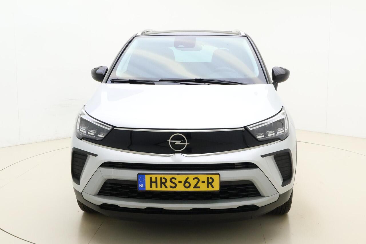 Opel Crossland 1.2 Turbo Elegance 110 PK| Navigatie | Panoramadak | Camera | Climate control | Zwart dak | Extra getint glas | Lichtmetalen velgen
