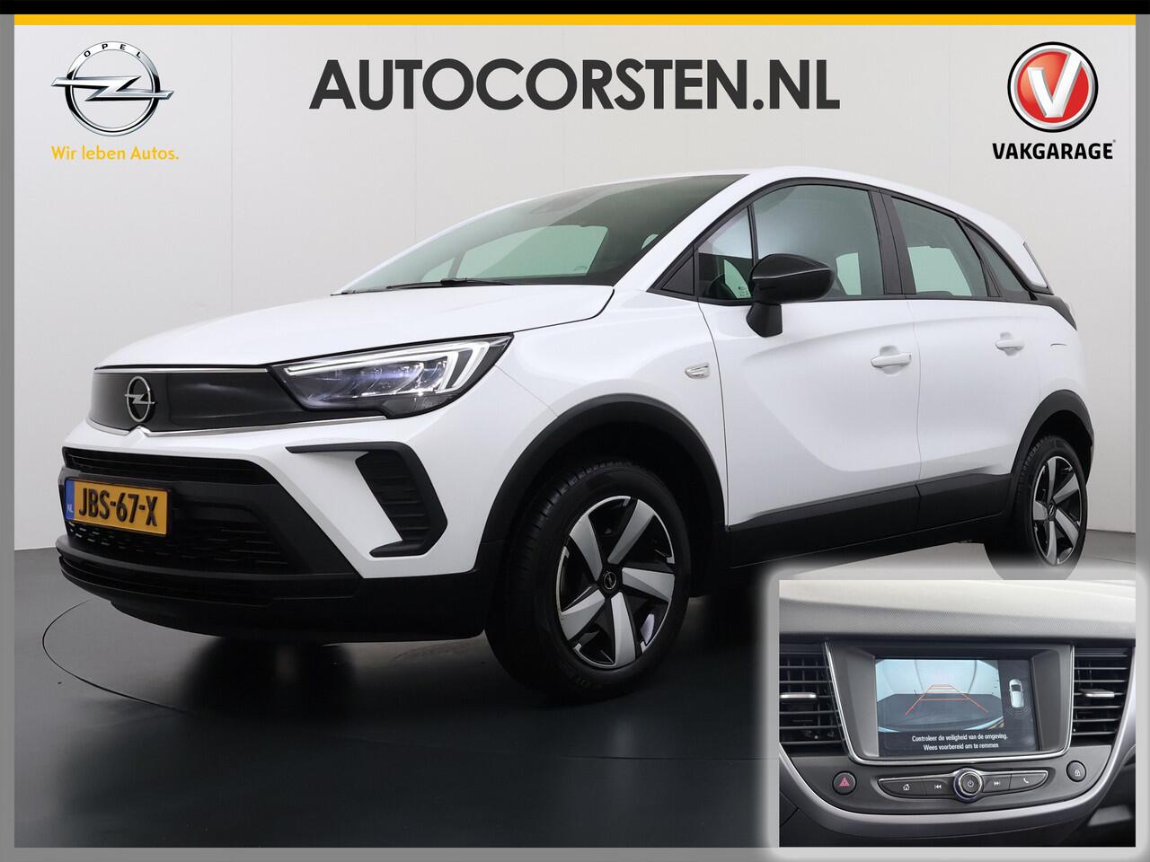 Opel Crossland T111PK Navi* Camera Apple Carplay Android Airco Cruise Control Business Edition Stoel+Stuurverwarming DAB Led Lmv