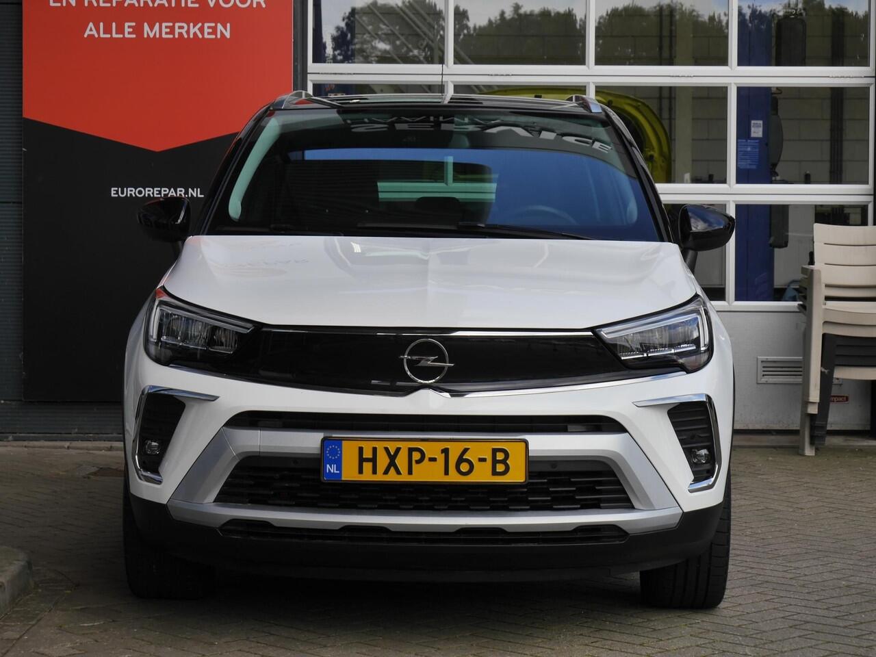 Opel Crossland 1.2 Turbo Ultimate Automaat | Navigatie | Alcantara bekleding | Keyless entry & start | Achteruitrij Camera | Lichtmetalen velgen | Parkeersensoren v+a