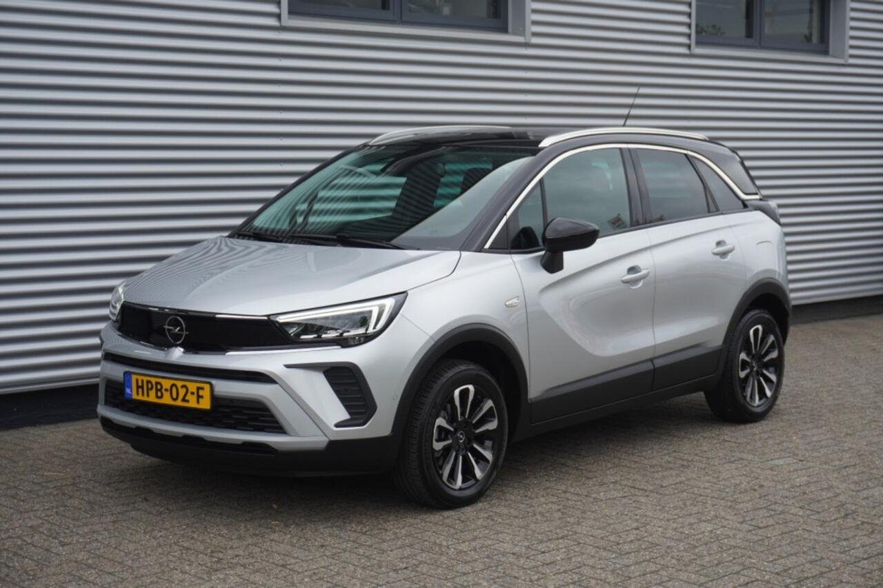 Opel Crossland 1.2 Turbo Elegance / Pano / Camera + PDC / Zwart dak / Navi / LED / DAB+