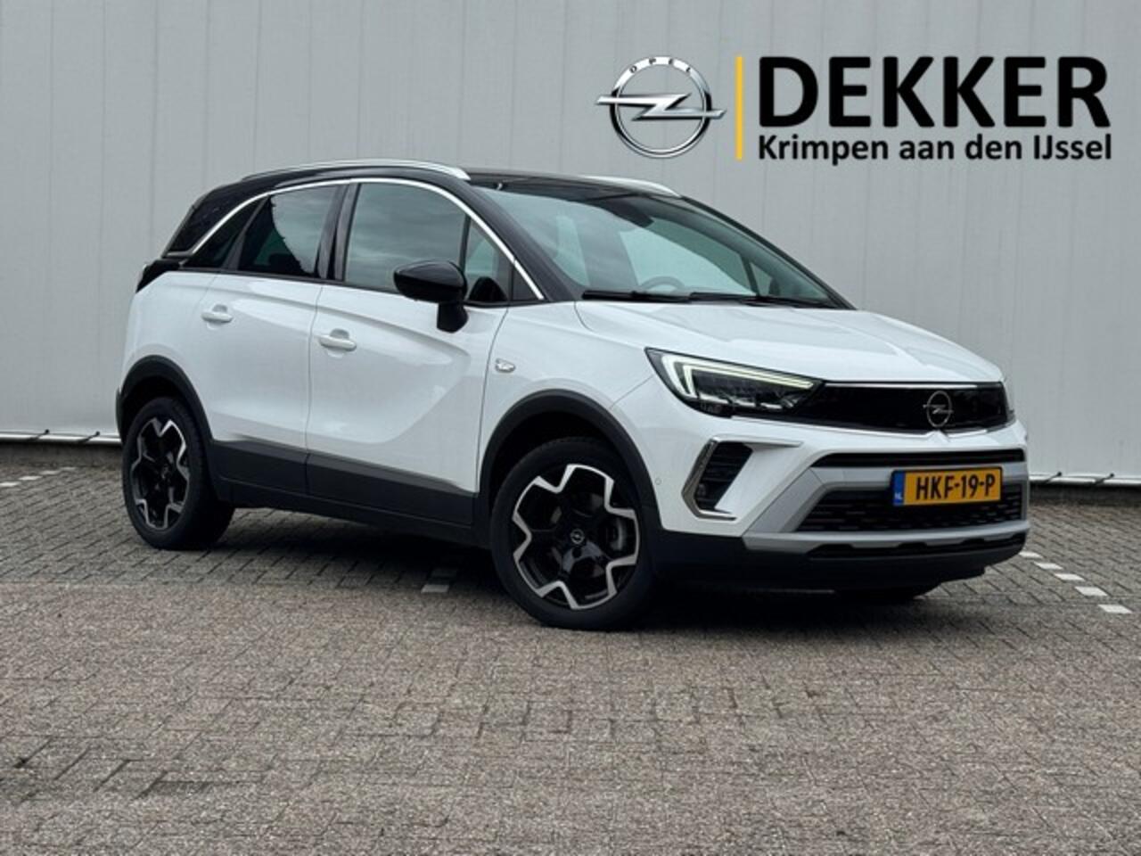 Opel Crossland 1.2 Turbo Ultimate Automaat met Navi/Camera, AGR met Alcantara, 17inch