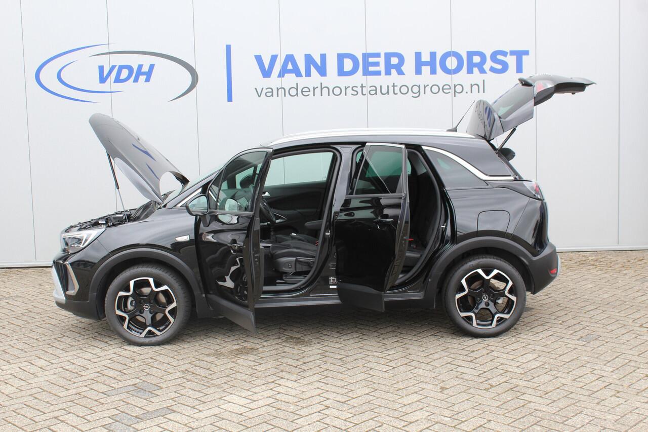 Opel Crossland 1.2-110 pk Turbo Elegance. Mooie moderne hoogzitter ! Climate Control, Cruise Control, Achteruitrijcamera, Navigatiesysteem