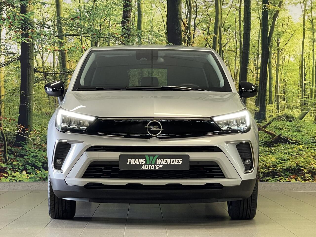 Opel Crossland 1.2 Turbo Elegance | Achteruitrijcamera | Cruise Control | Navigatie | Apple Carplay/Android Auto | Stuurverwarming | Stoelverwarming | Airconditioning |
