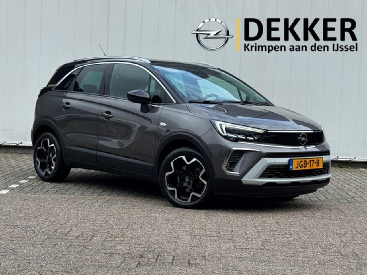 Opel Crossland 1.2 Turbo Ultimate met Navi/Camera, AGR met Alcantara, 17inch