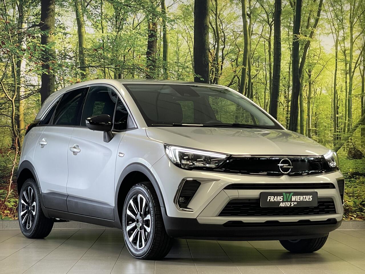 Opel Crossland 1.2 Turbo Elegance | Achteruitrijcamera | Cruise Control | Navigatie | Apple Carplay/Android Auto | Stuurverwarming | Stoelverwarming | Airconditioning |