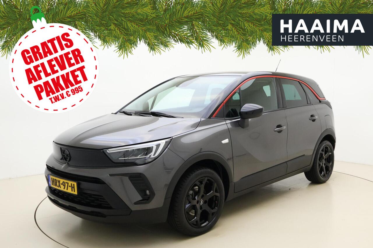 Opel Crossland 1.2 Turbo 130pk Automaat GS | Achteruitrijcamera | Trekhaak | Navigatie | Climate control | Cruise control | Parkeersensoren | Lichtmetalen velgen | Getinte ramen