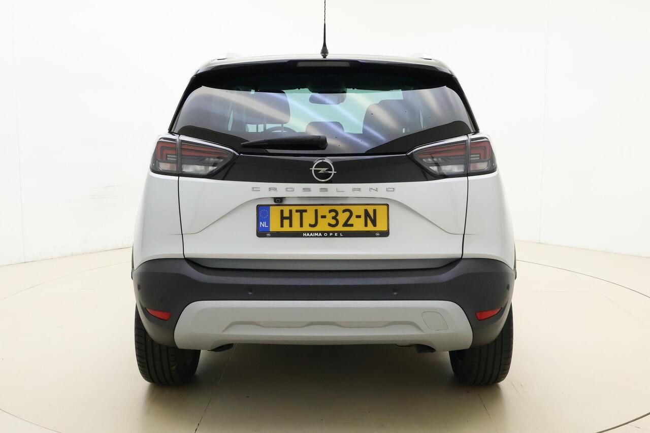 Opel Crossland 1.2 Turbo Ultimate | Alcantara bekleding | Led verlichting | Navigatie | Grijs met. met zwart dak | Keyless entry |
