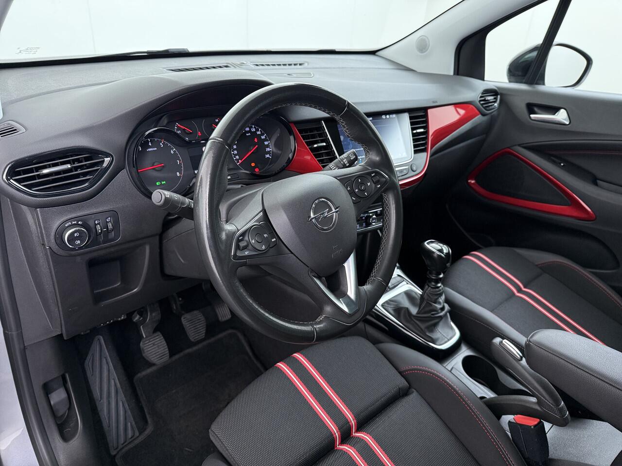 Opel Crossland T111pk GS Line 360°Camera Navi Apple Carplay Android Ecc AGR-Comfort Stoel Cruise Control Lane Assist DAB Led Lmv 17" Regen-Lichtsensor Two-tone Zeer complete Opel Crossland!