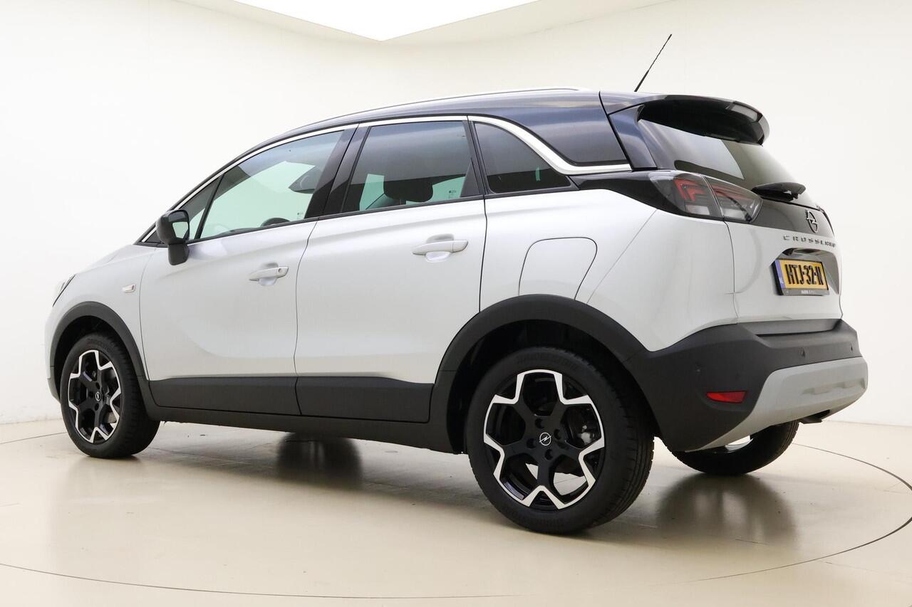 Opel Crossland 1.2 Turbo Ultimate | Alcantara bekleding | Led verlichting | Navigatie | Grijs met. met zwart dak | Keyless entry |
