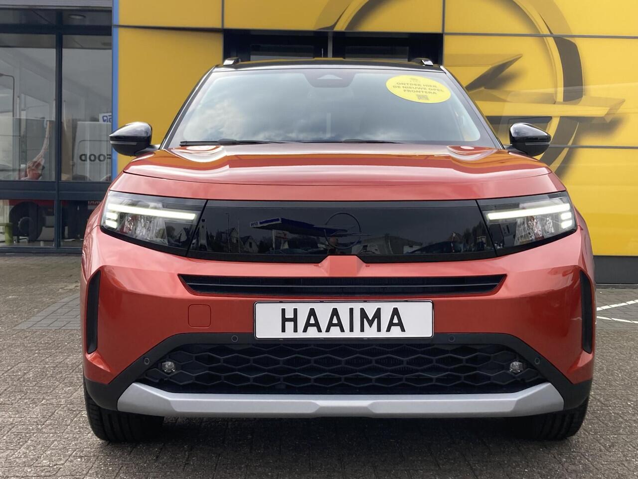 Opel FRONTERA Electric GS 44 kWh | NIEUW | DIRECT LEVERBAAR | Navigatie | Achteruitrijcamera | Cruise Control | Parkeersensoren | Stoel- stuurwiel- voorruitverwarming | Zwart dak