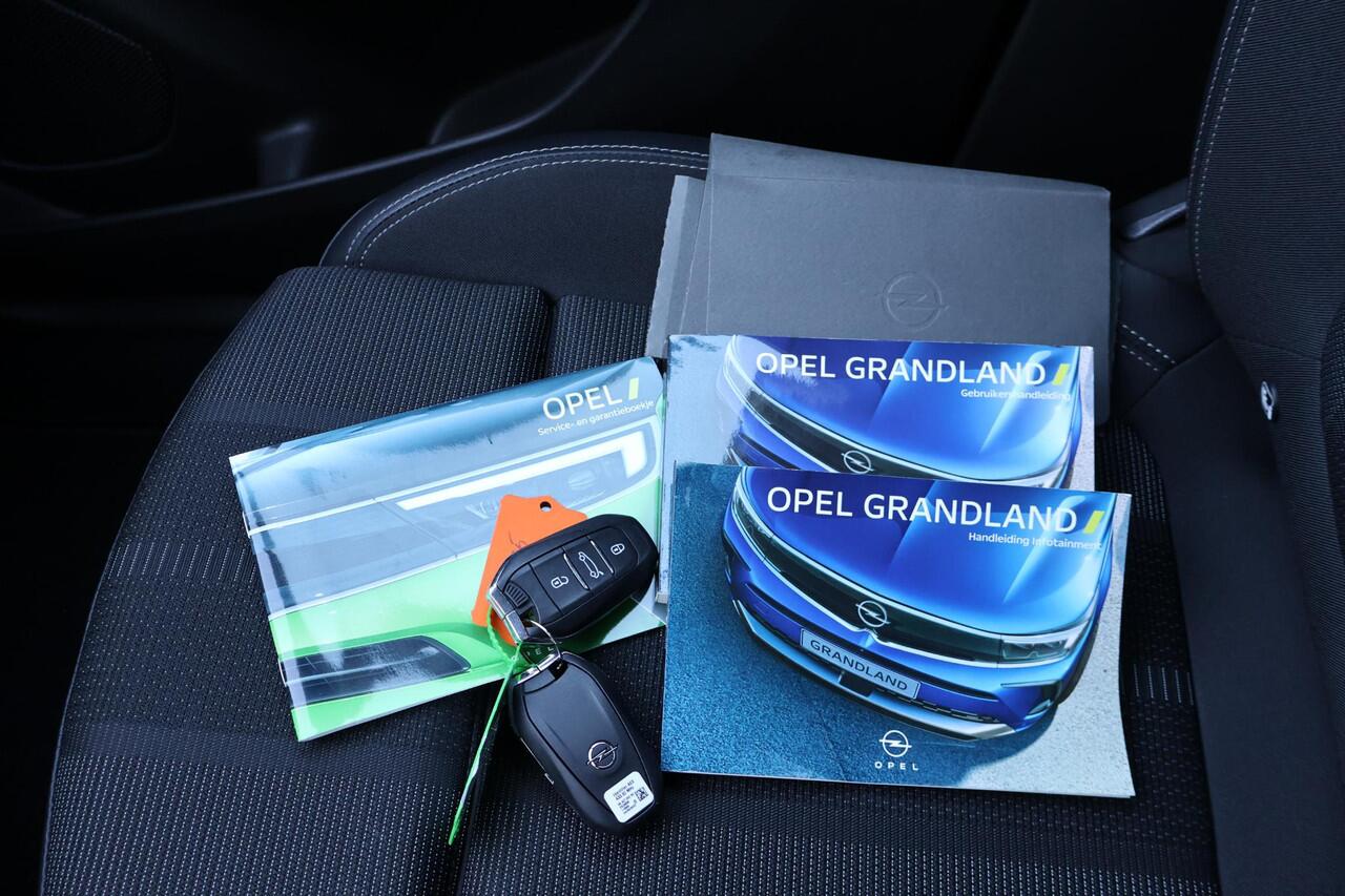 Opel Grandland 1.6 Turbo Plug-In Hybrid Level 3 1e Eigenaar | NL-Auto | Volledig Onderh | BTW | Trekhaak | 1 Laadkabel | 360 Cam | WinterPack | Sfeer | Navi | Climate | Full Led | Ad Cruise | PDC