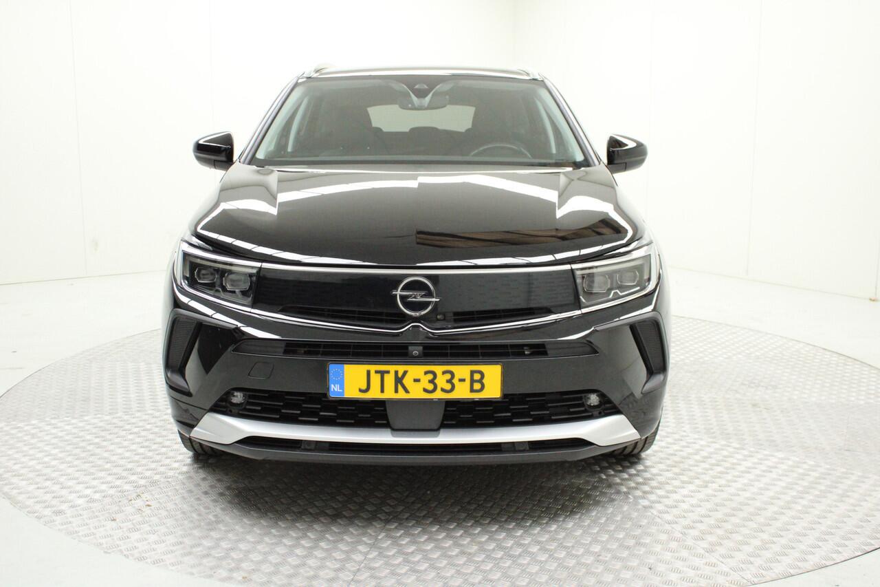 Opel Grandland 1.6 Turbo Plug-In Hybrid Ultimate | automaat | Trekhaak Afneembaar | climate | blind spot | electr. achterklep | pdc v/a+ camera | alcantara | camera 360° | bluetooth | stoel-stuurverwarming