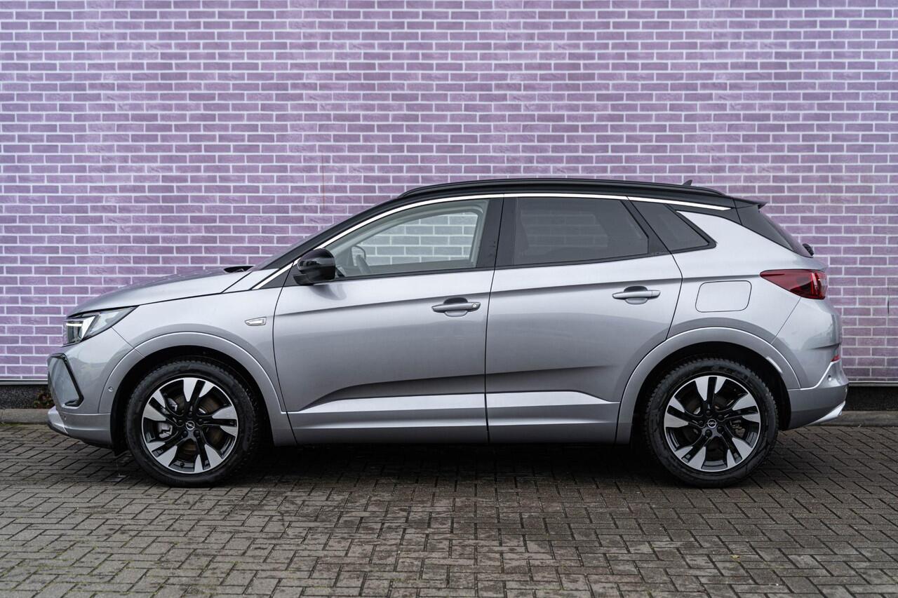 Opel Grandland 1.6 Turbo Plug-In Hybrid GS | Adaptive Cruise Control | Stoel & Stuurwiel Verwarmd | Zwart Dak | Keyless Entry | Half Alcantara Half Leren Bekleding | Apple Carplay | Sfeerverlichting