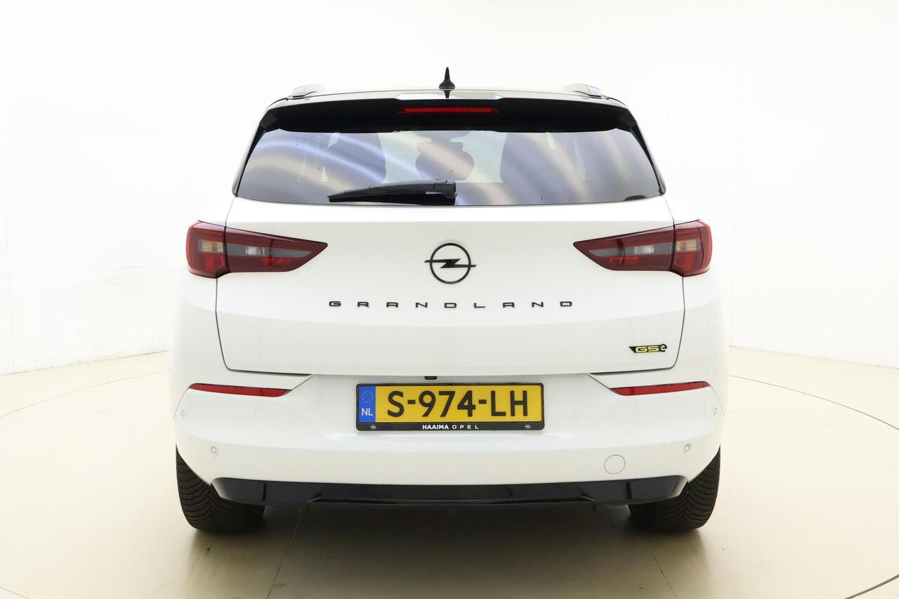 Opel Grandland 1.6 Turbo Plug-In Hybrid 300pk 4x4 GSe | Adaptive Cruise Control | 360° Camera | Stoelverwarming | Elektrische achterklep | Night Vision | Camera | 19'' LM Velgen