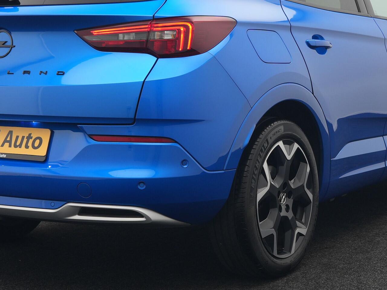 Opel Grandland 1.6 Turbo Ultimate Facelift Plug In Hybrid 224pk Dealer O.H PHEV | Adaptive Cruise | Standkachel | Lederen Sportstoelen Ventilatie & Memory | 360 Camera | Apple Carplay | Blis | Navigatie | Virtual | DAB |