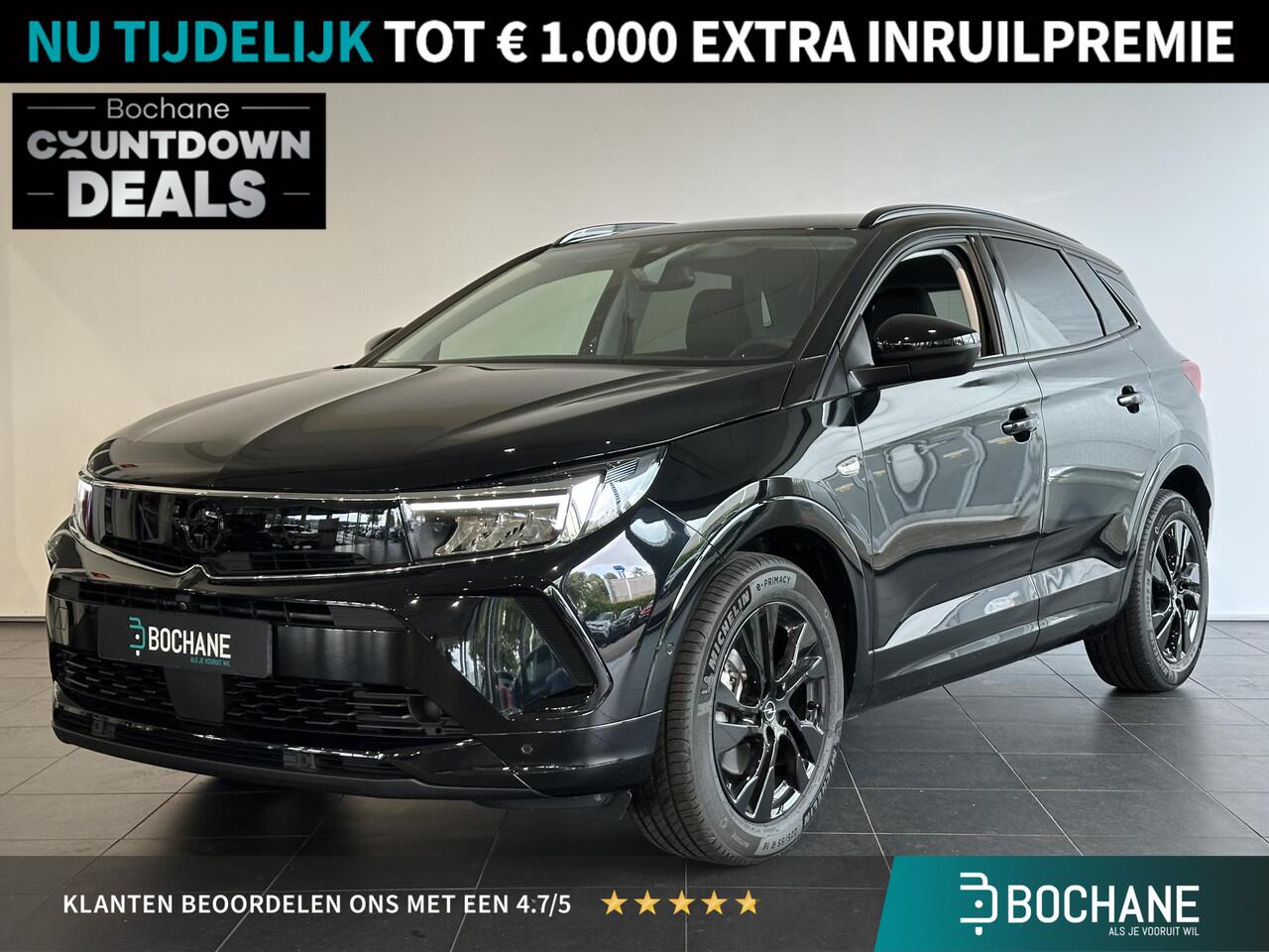 Opel Grandland 1.2 Turbo GS | NAVIGATIE | CAMERA | PARKEERSENSOREN VOOR-EN ACHTER | 18" LICHTMETALEN VELGEN