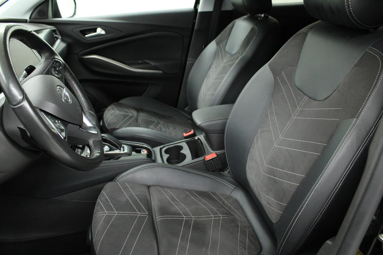 Opel Grandland 1.6 Turbo Plug-In Hybrid Ultimate | automaat | Trekhaak Afneembaar | climate | blind spot | electr. achterklep | pdc v/a+ camera | alcantara | camera 360° | bluetooth | stoel-stuurverwarming
