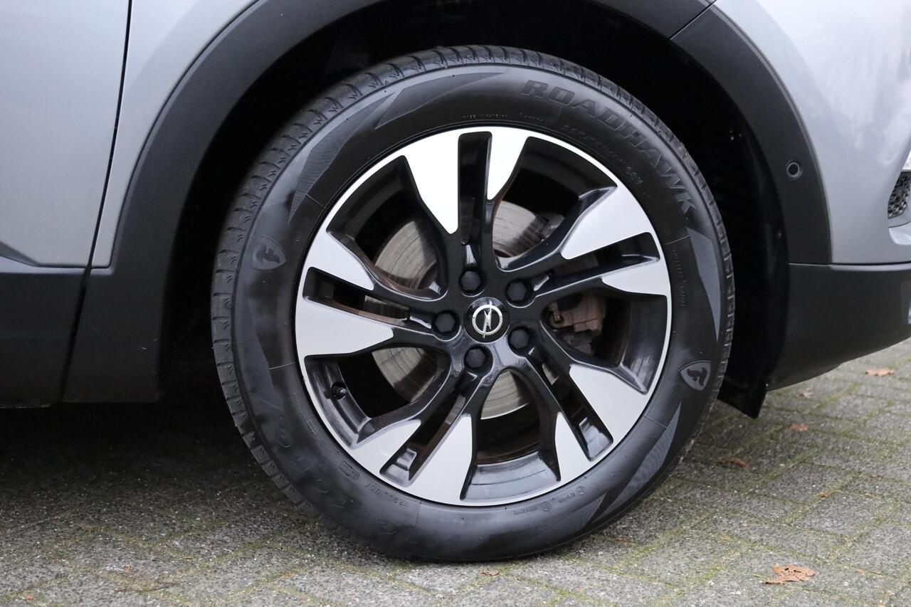 Opel Grandland X 1.2 Turbo LEER+MEMORY STOELKOELING/VERWARMING 360-CAMERA DAB CARPLAY STUURVERWARMING NAVI 2xPDC DUO-TONE 18"LMV