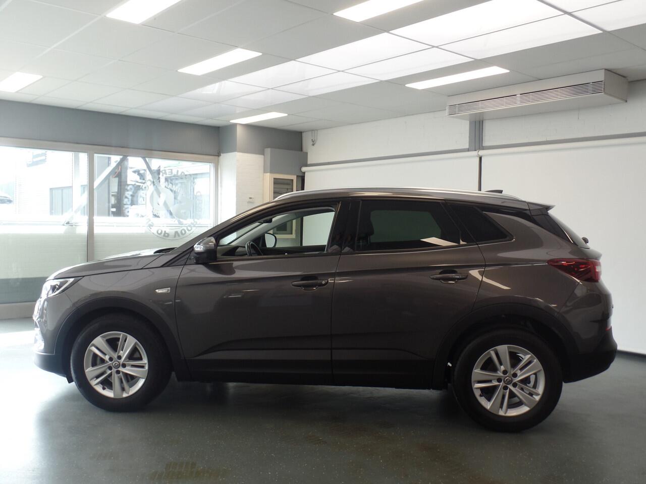 Opel Grandland X 1.2 Turbo Business + Navigatie, Achteruitrijcamera, Pdc, Cruise controle, Elek ramen, V/A, Deels leder, Lm velgen 17''Ex eerste eigenaar, Nederlandse auto!! Bovag afleverpakket 695,-