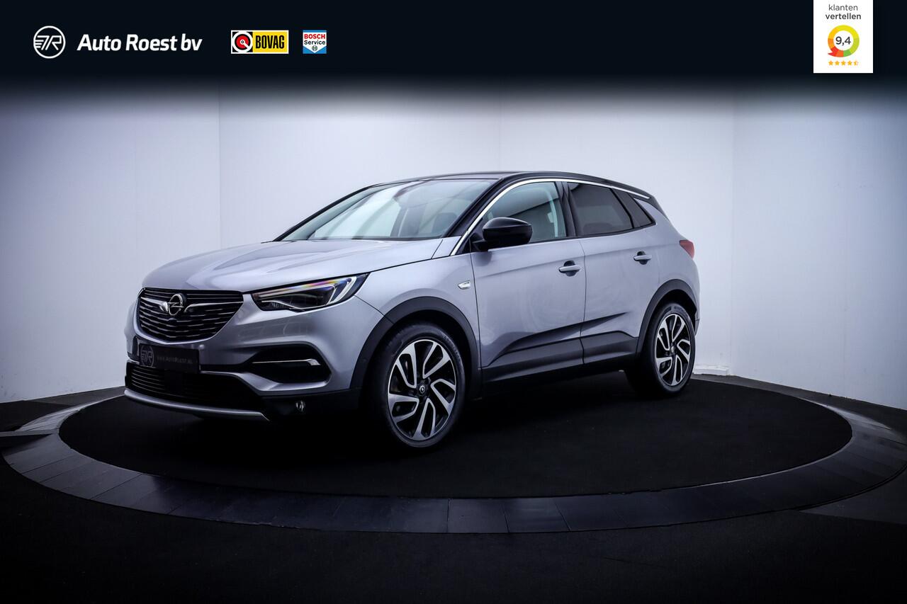 Opel Grandland X 1.6T 180Pk Aut.INNOVATION PANO | FULL LED | 360 CAM | CARPLAY | STUUR+STOELVERW | ACHTERBANK VW | BLINDSPOT | LMV 19''
