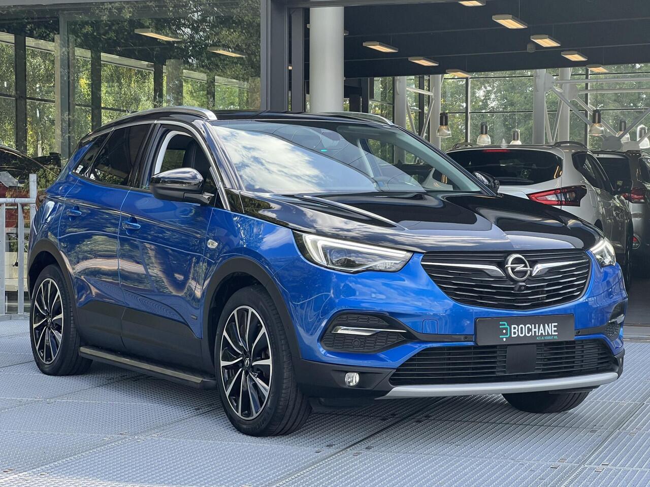 Opel Grandland X 1.6 Turbo Hybrid4 Ultimate PHEV | Leder | Elektrische achterklep | Carplay & navigatie