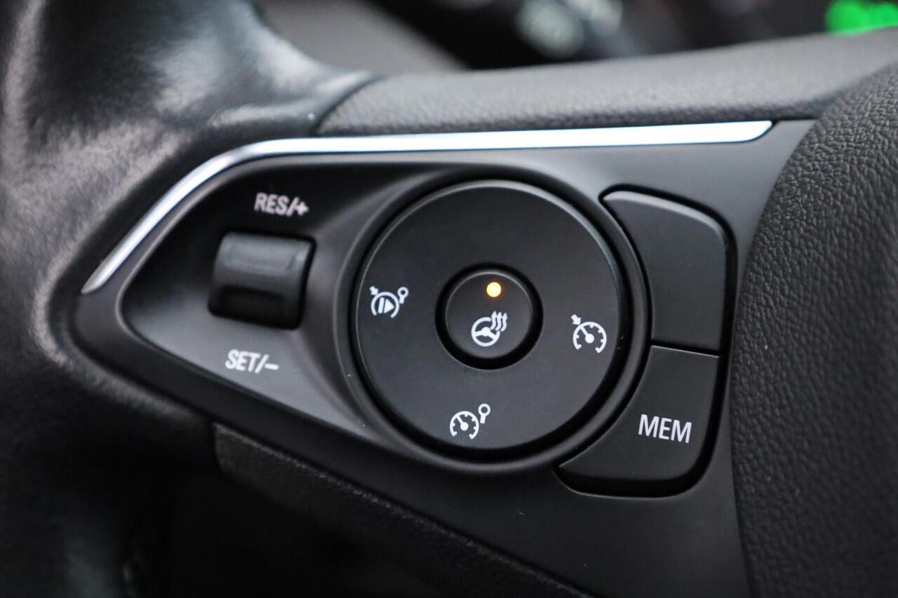 Opel Grandland X 1.2 Turbo LEER+MEMORY STOELKOELING/VERWARMING 360-CAMERA DAB CARPLAY STUURVERWARMING NAVI 2xPDC DUO-TONE 18"LMV