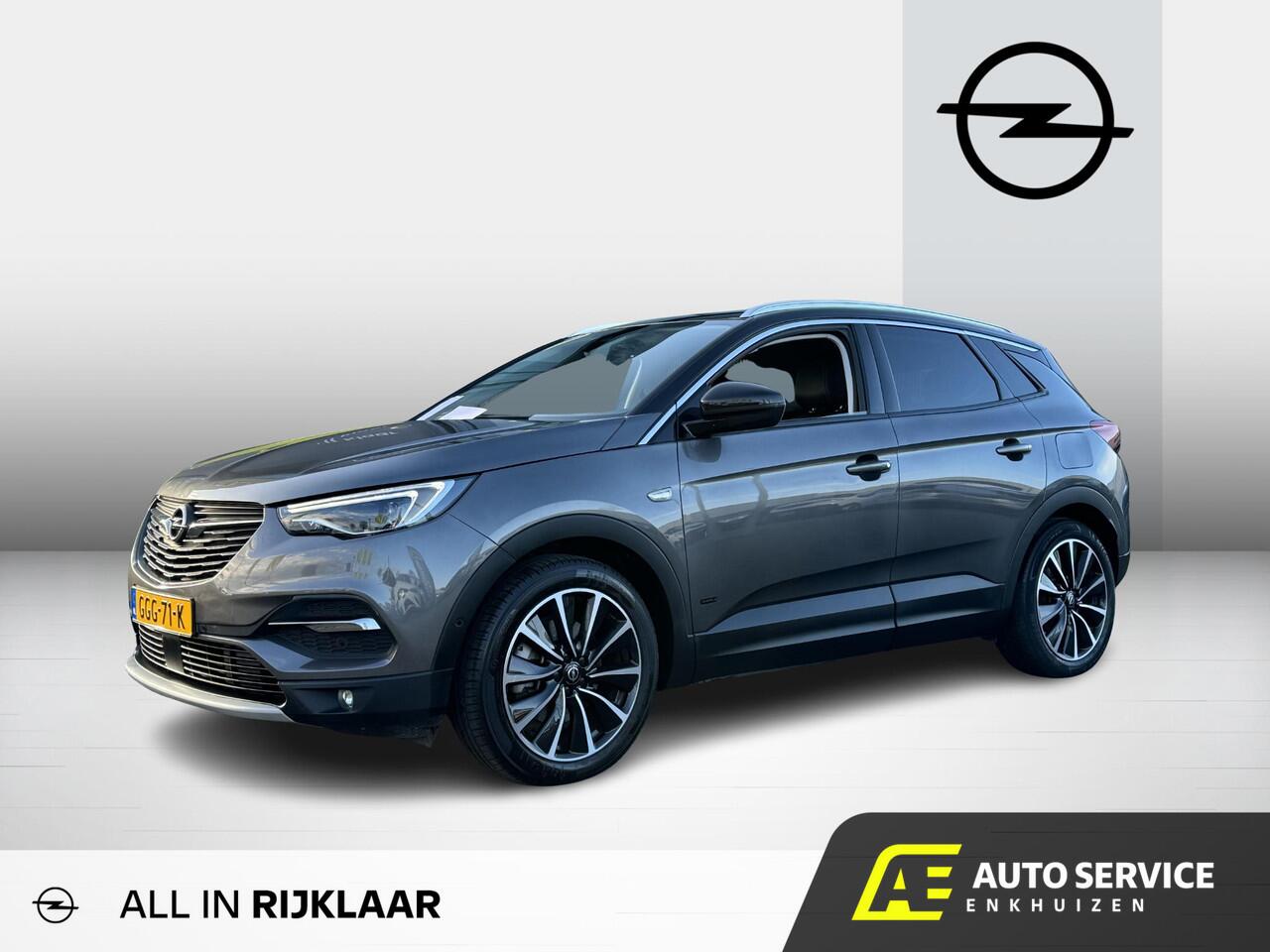 Opel Grandland X 1.6 Turbo Hybrid4 Ultimate 300pk ! | Stoelventilatie/verwarming | Camera | Full LED | Leer | Carplay |Navi | Cruise