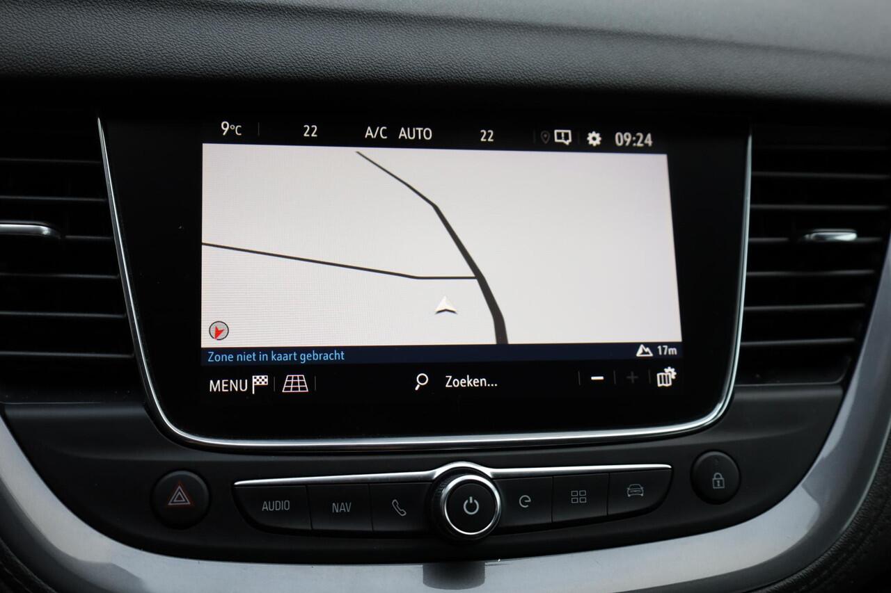 Opel Grandland X 1.6 Turbo Hybrid Ultimate PHEV CARPLAY HALF-LEER 2xPDC CRUISE NAVI CLIMA 18"LMV+ALL-SEASONS! ELEC.ACHTERKLEP ENZ.