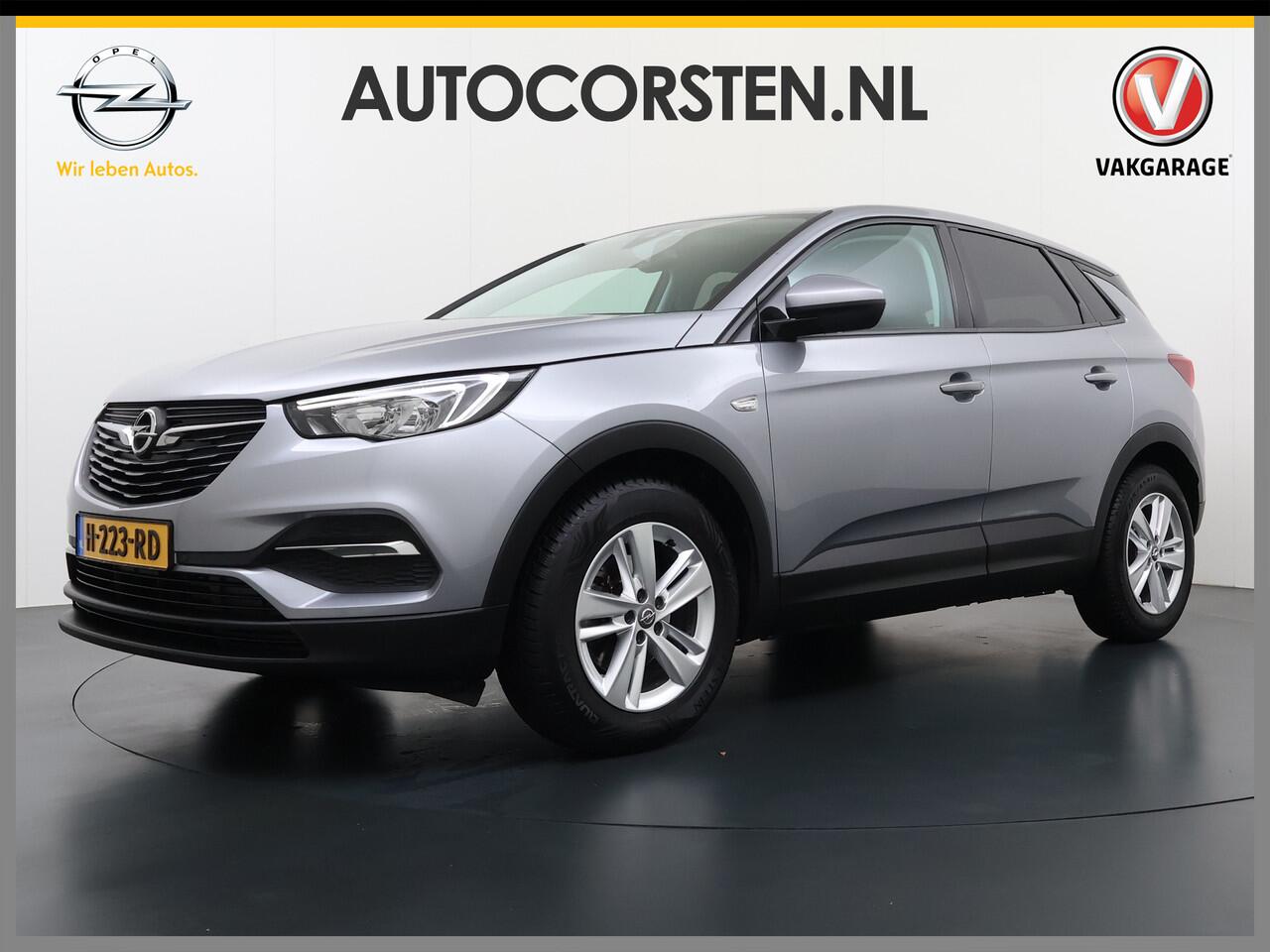 Opel Grandland X T131PK Trekhaak Navi Ecc Pdc Apple Carplay Android Auto Cruise Control Edition Lmv Licht-Regensensor Verkeersbordlezer PrivacyGlas IntelliLink Bluetooth Origineel Nederlandse Auto 1.400KG Trekgewicht! ¤ 35.000 nieuw! Bij ons volledig Onderhouden