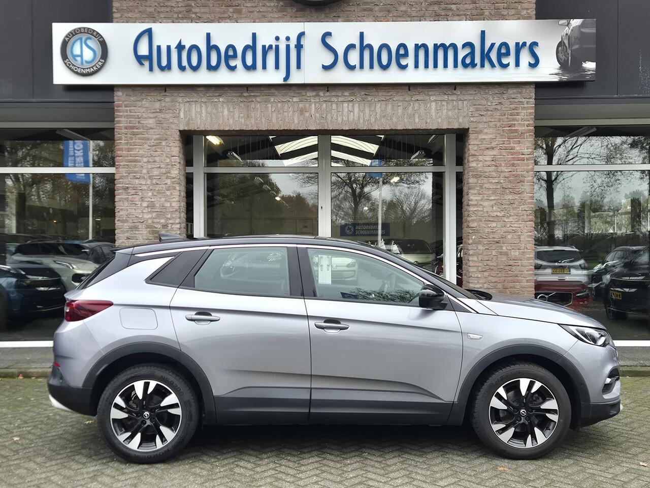 Opel Grandland X 1.2 Turbo LEER+MEMORY STOELKOELING/VERWARMING 360-CAMERA DAB CARPLAY STUURVERWARMING NAVI 2xPDC DUO-TONE 18"LMV