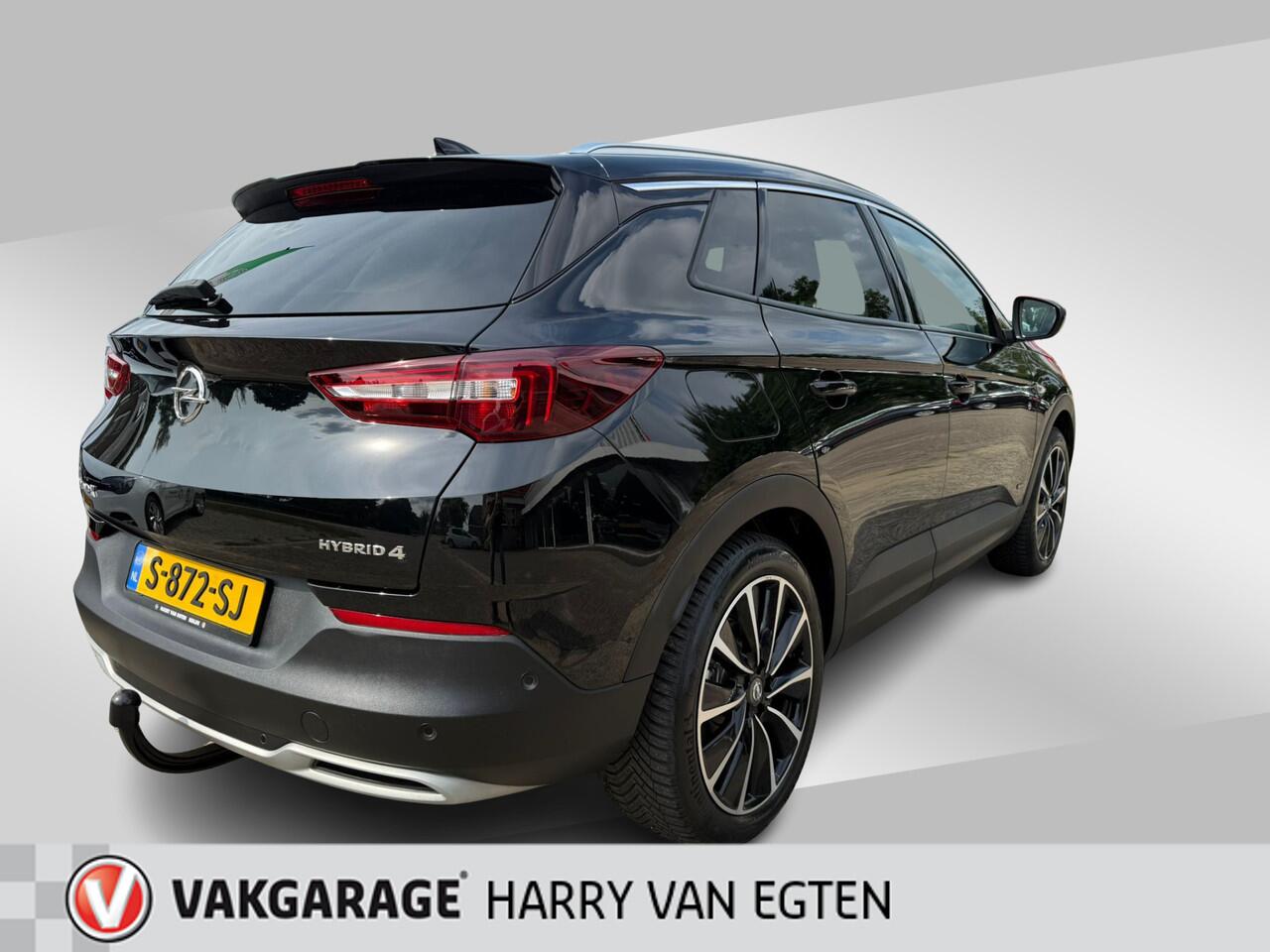 Opel Grandland X 1.6 Turbo Hybrid4 300pk Ultimate | Leder | Navi | Camera 360 | Trekhaak | El klep | 19'' |