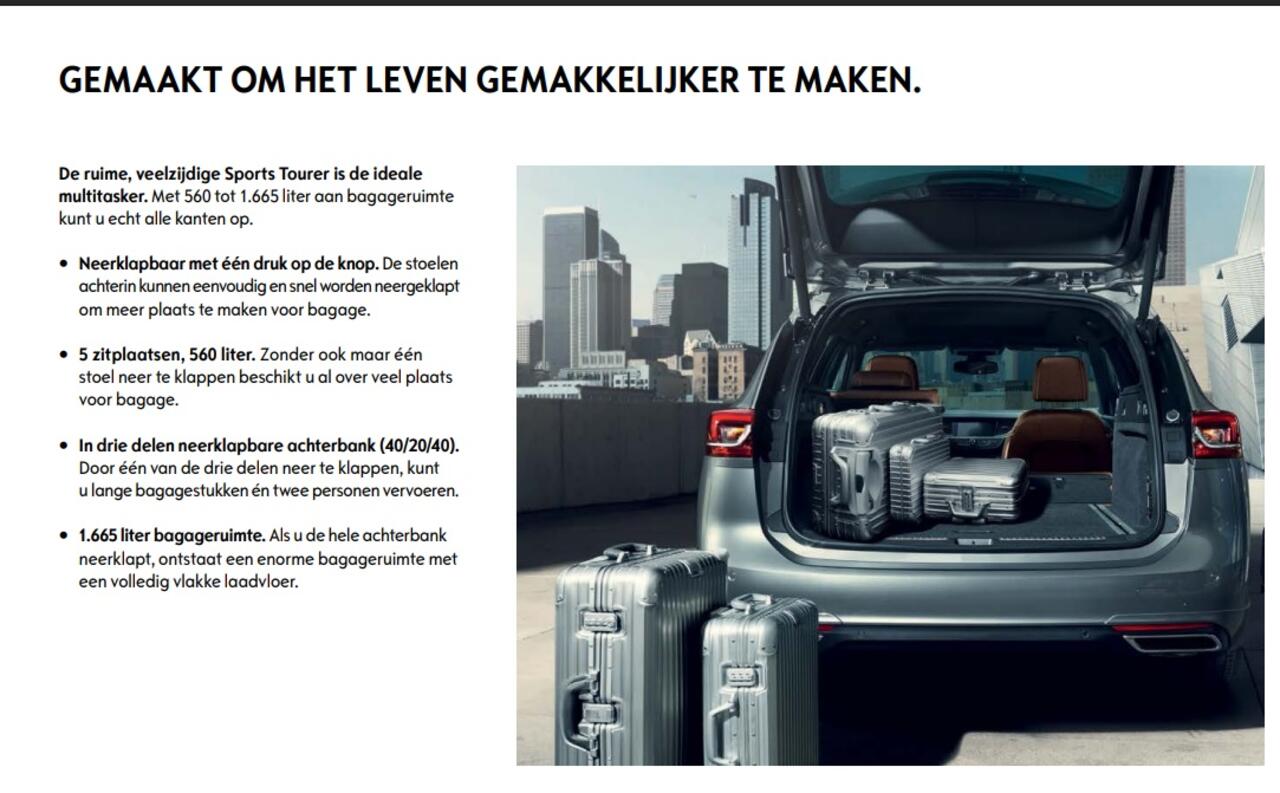 Opel INSIGNIA Sports Tourer 1.5 Turbo 140pk/H6/Trekhaak/ Apple Carplay/Lane Assist/Cruise