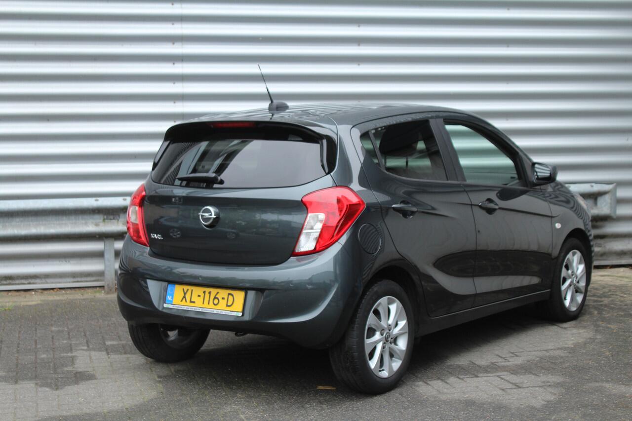 Opel KARL 1.0 ecoFLEX 75pk Innovation AUTOMAAT NL-Auto NAP Clima Cruise Carplay Leder 15"LMV Stoelverwarming