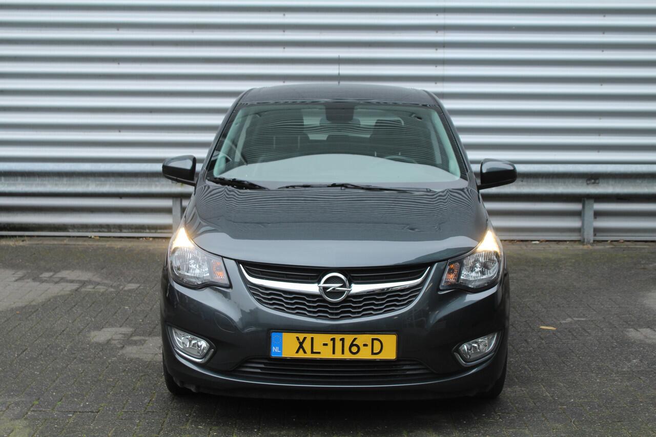 Opel KARL 1.0 ecoFLEX 75pk Innovation AUTOMAAT NL-Auto NAP Clima Cruise Carplay Leder 15"LMV Stoelverwarming