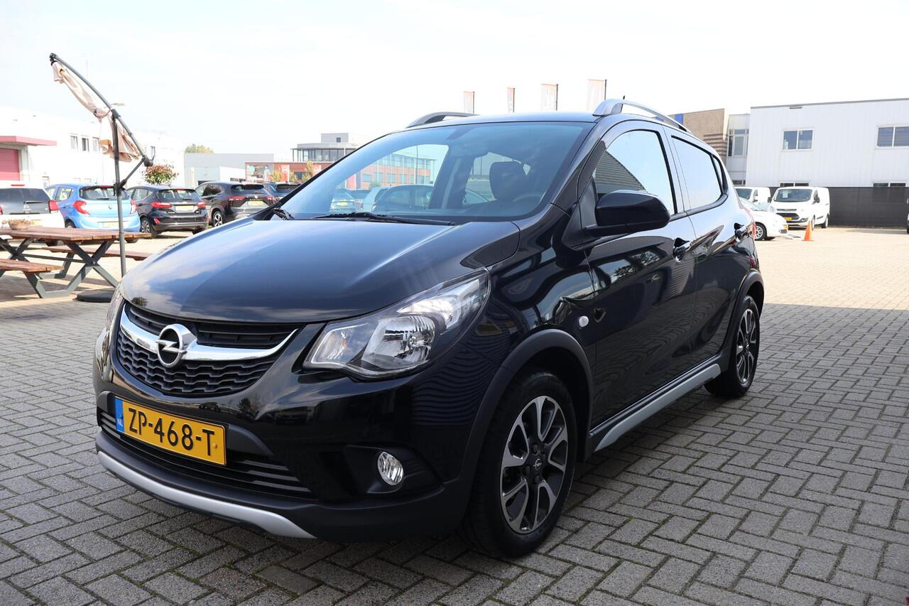 Opel KARL 1.0 Rocks Online Edition NL-Auto | 1e Eigenaar | Dealer Onderh | BTW | Navi | Airco | Carplay | DAB | Cruise | LMV | Led | PDC | Start/Stop | Hill-Hold