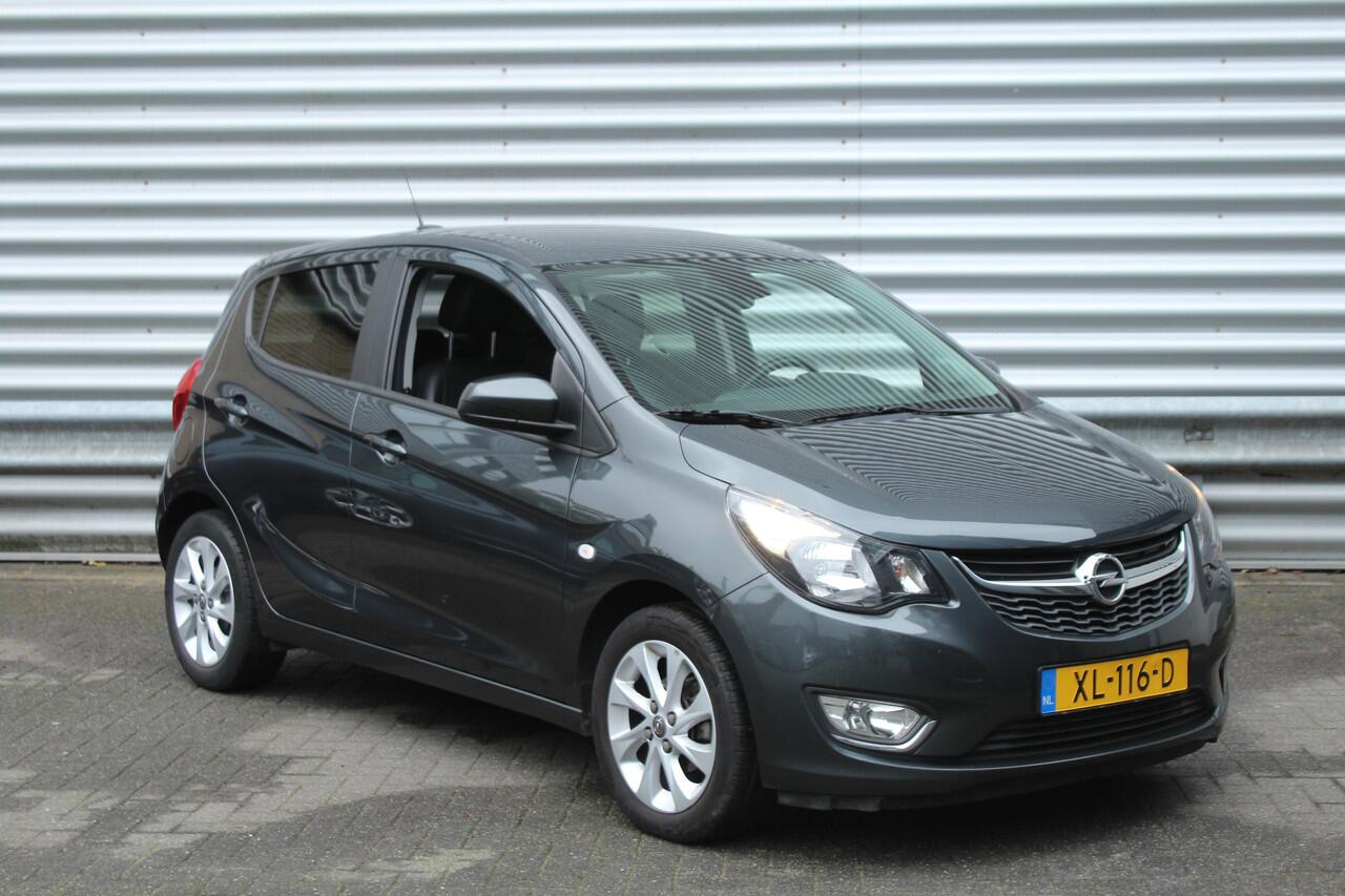Opel KARL 1.0 ecoFLEX 75pk Innovation AUTOMAAT NL-Auto NAP Clima Cruise Carplay Leder 15"LMV Stoelverwarming
